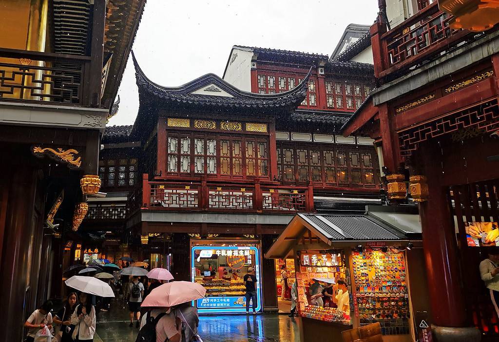 wieder im Regen