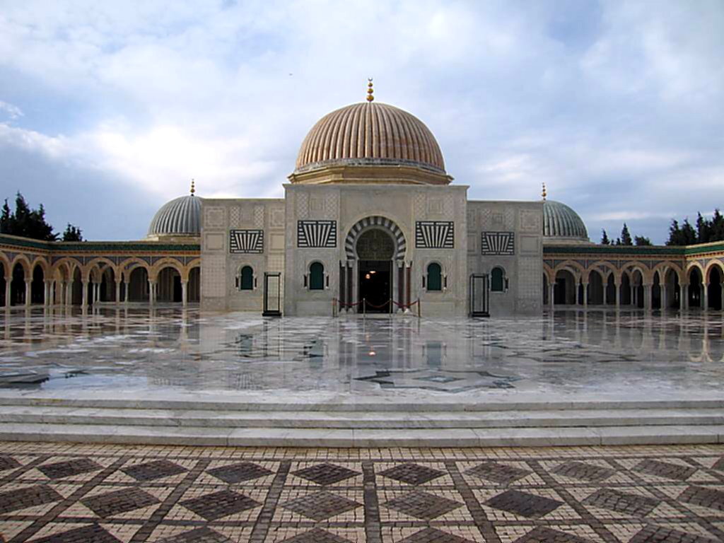 die Grabstätte von Habib Bourguiba