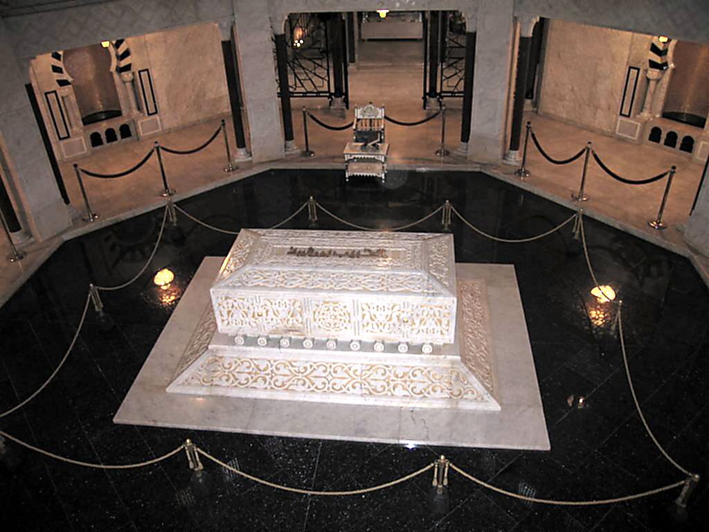 die Grabstätte von Habib Bourguiba