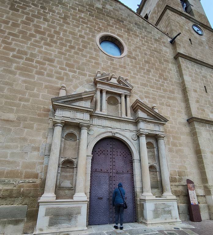 Haupteingang geschlossen