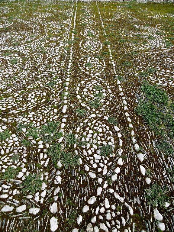 mit den schönen Bodenmosaiken