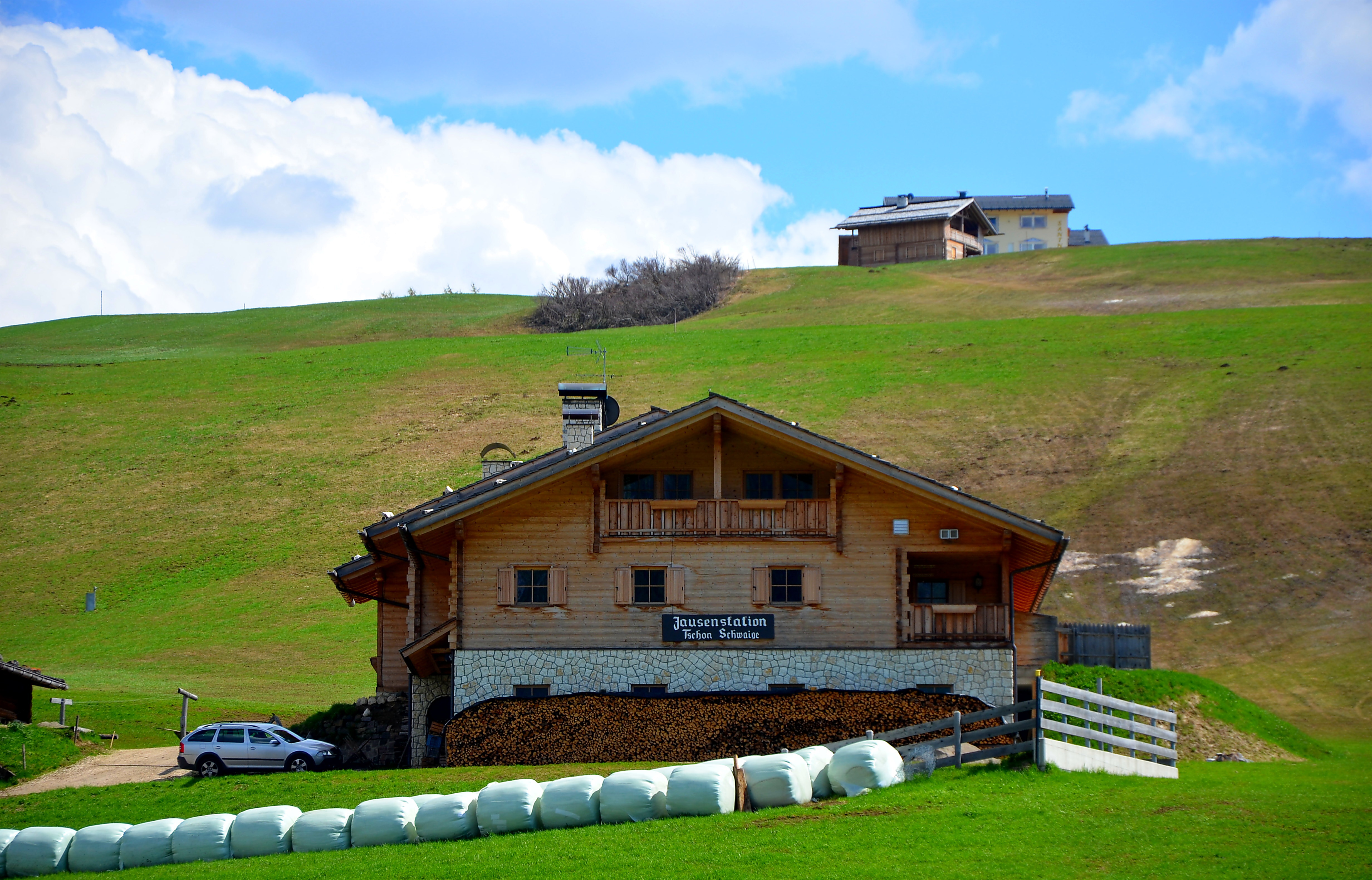 auf der Seiser Alm, auf 1825 m ü.M.