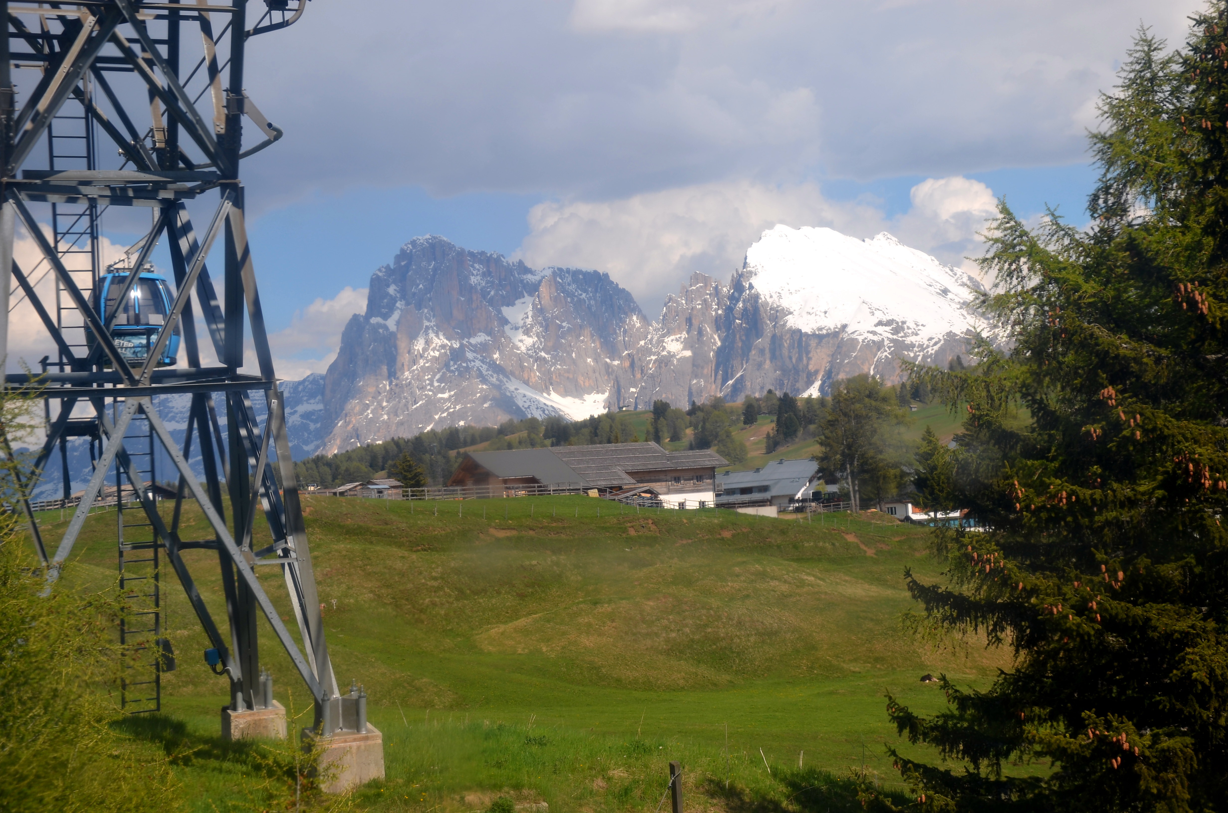 auf der Seiser Alm, auf 1825 m ü.M.