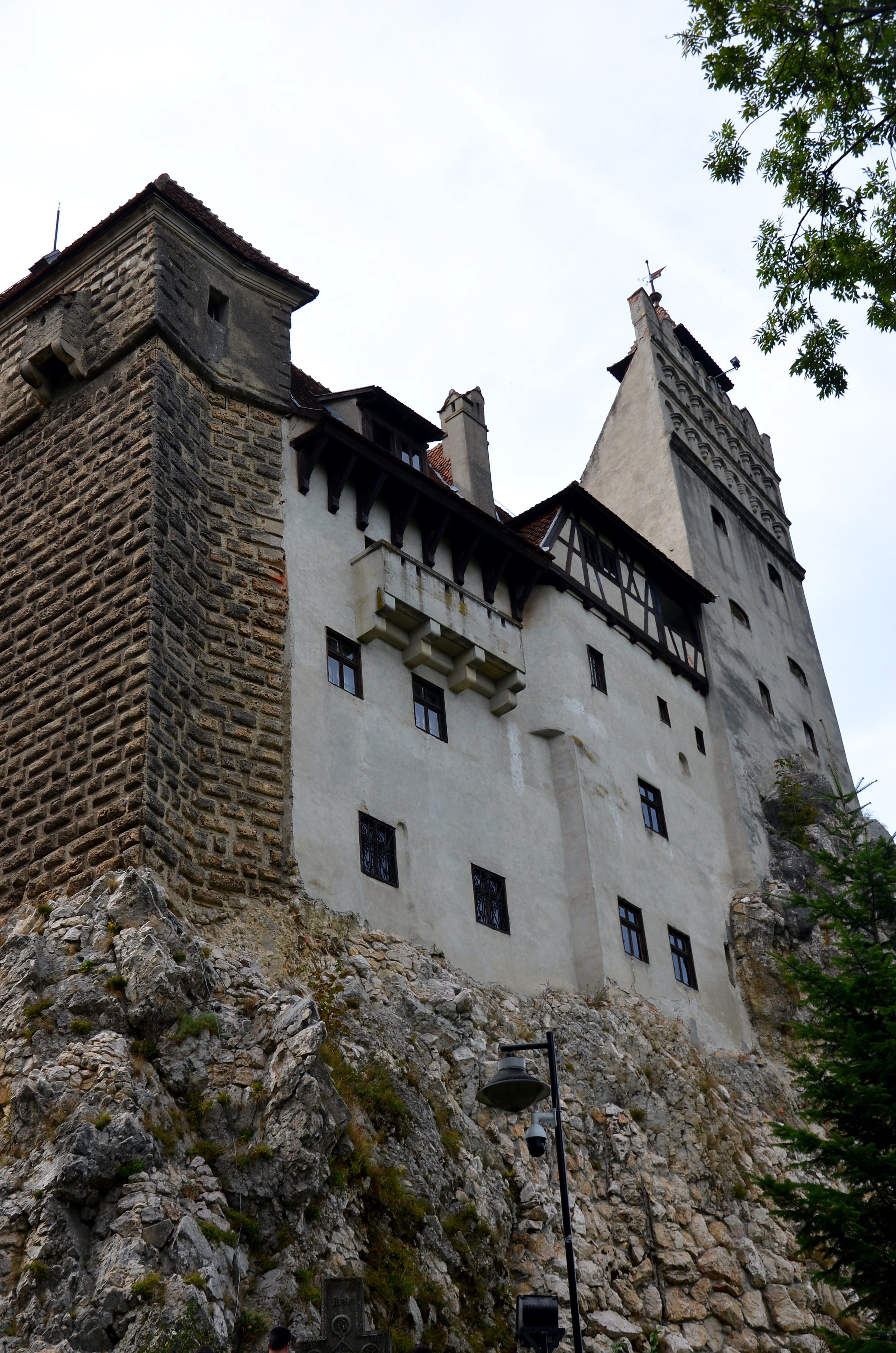 Burg Bran, bei Graf Vlad Dracul Tepeş (kurz Dracula!)