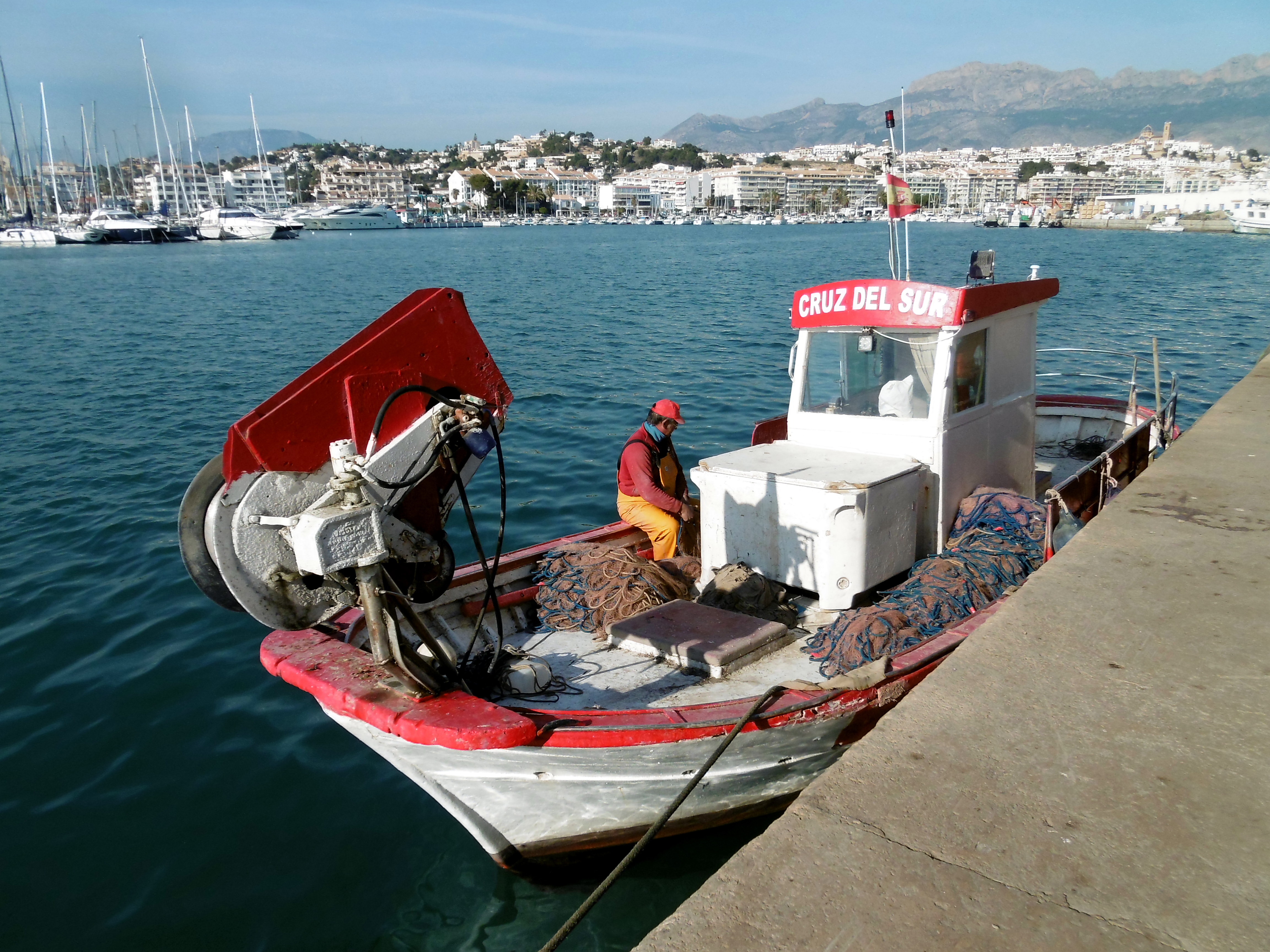 am Hafen von Altea