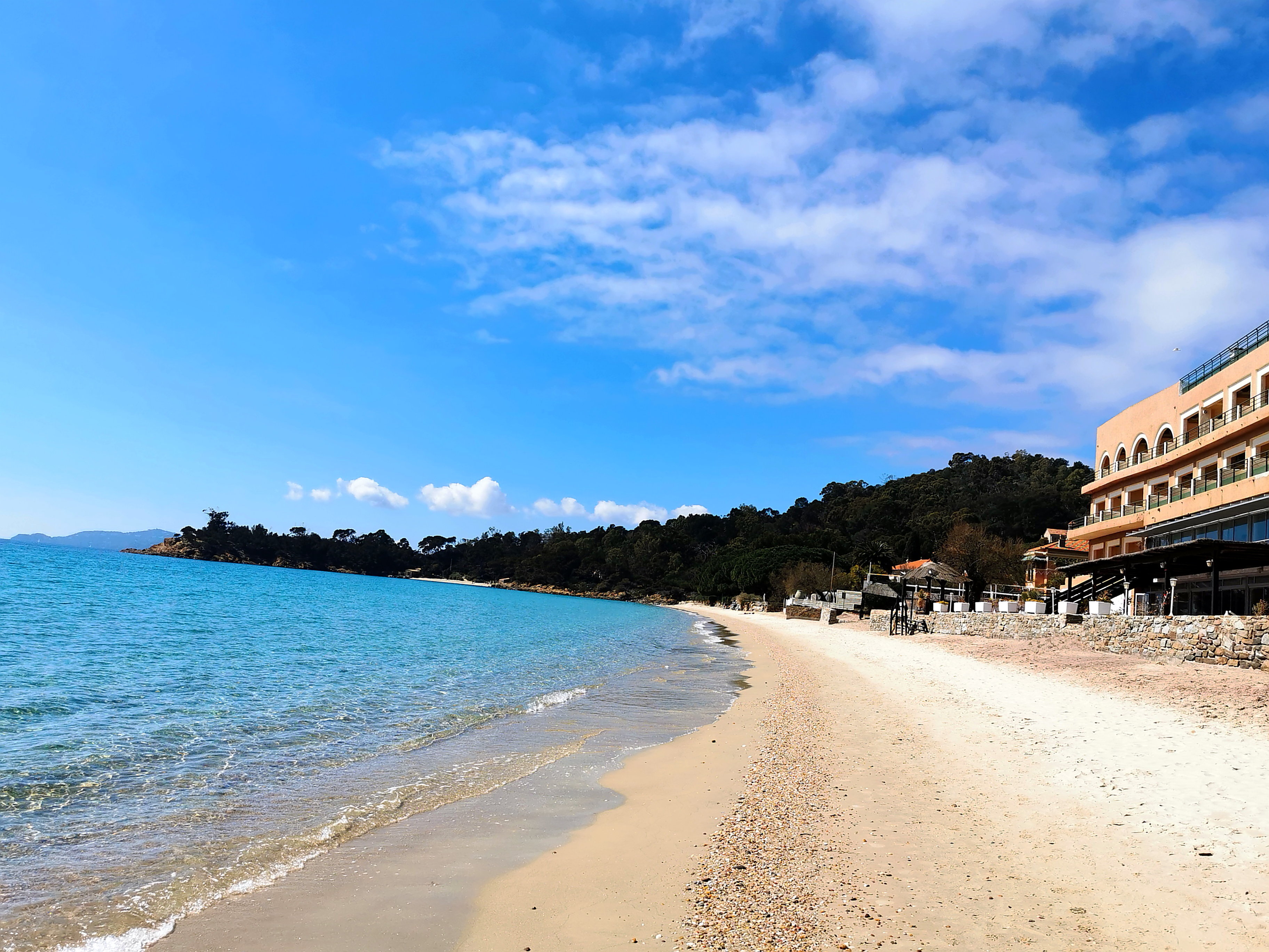am Strand von Cavalière