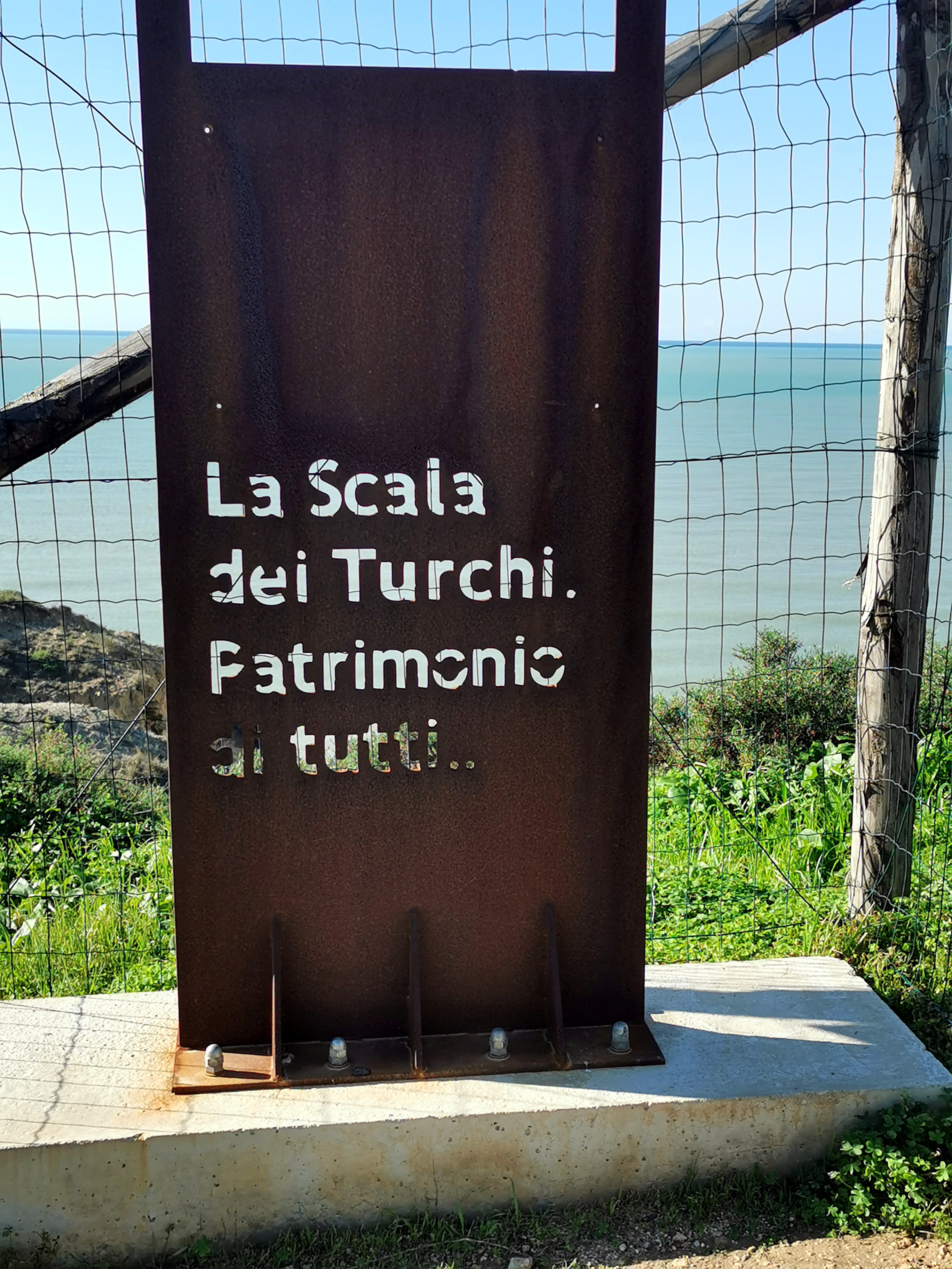 Die Scala dei Turchi („Treppe der Türken“)