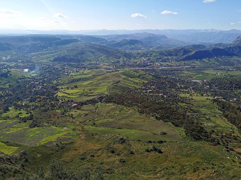 Blick von  in Gerace