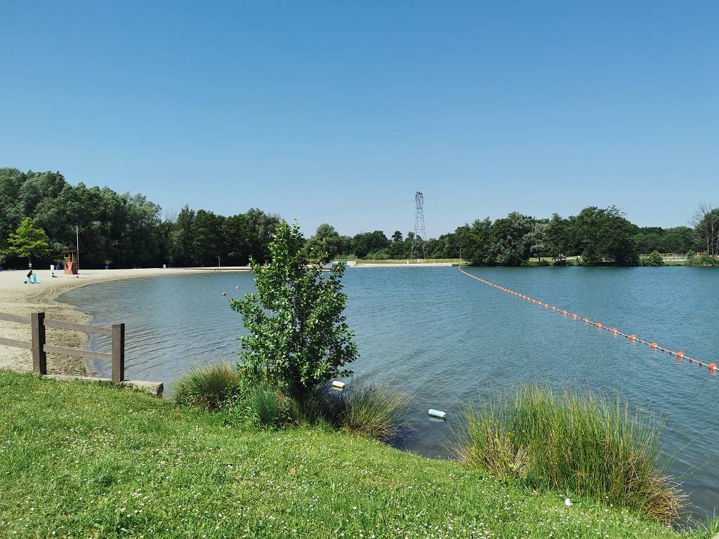 der Badesee in Brognard