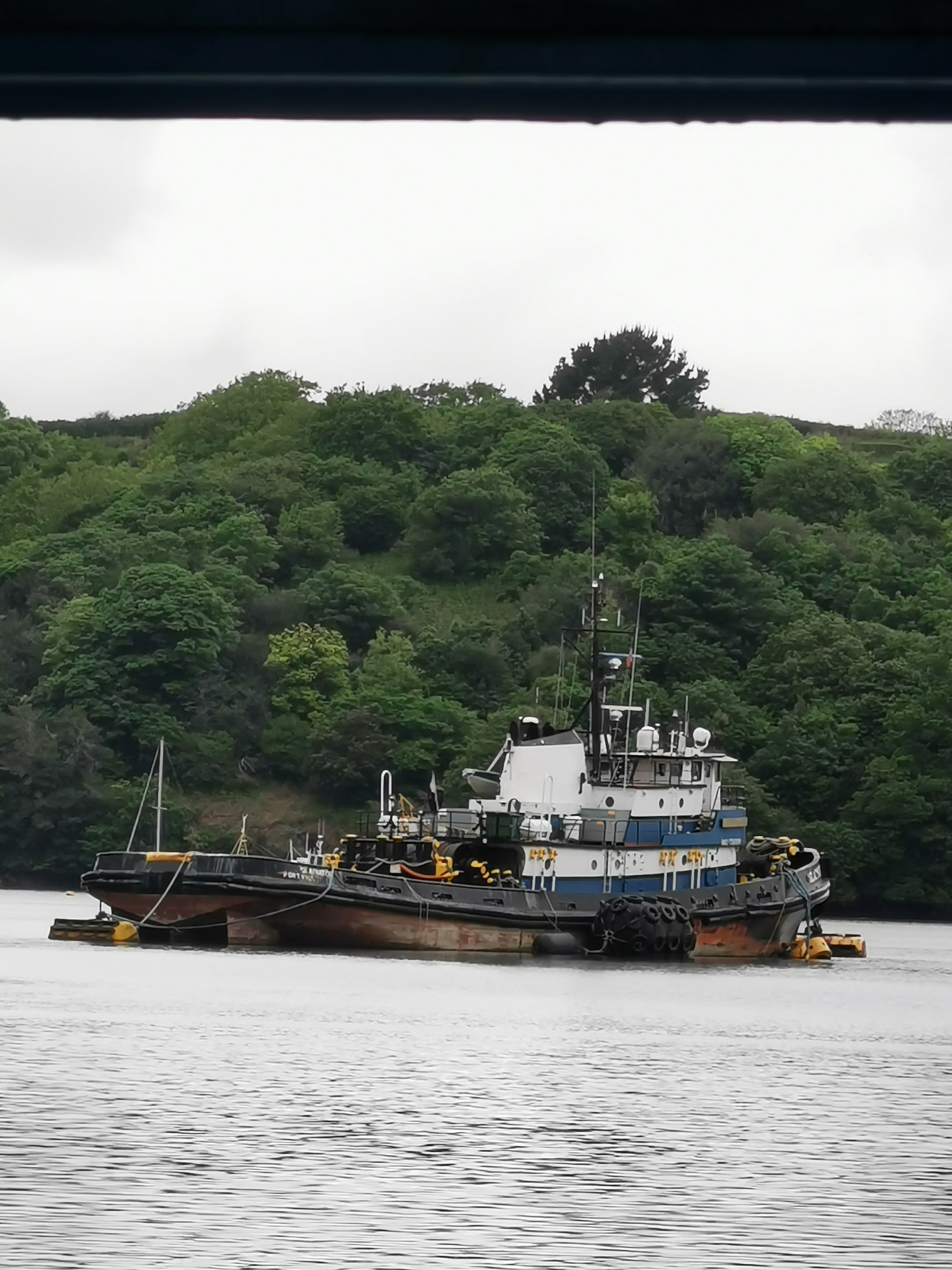 auf dem Fluss Fal