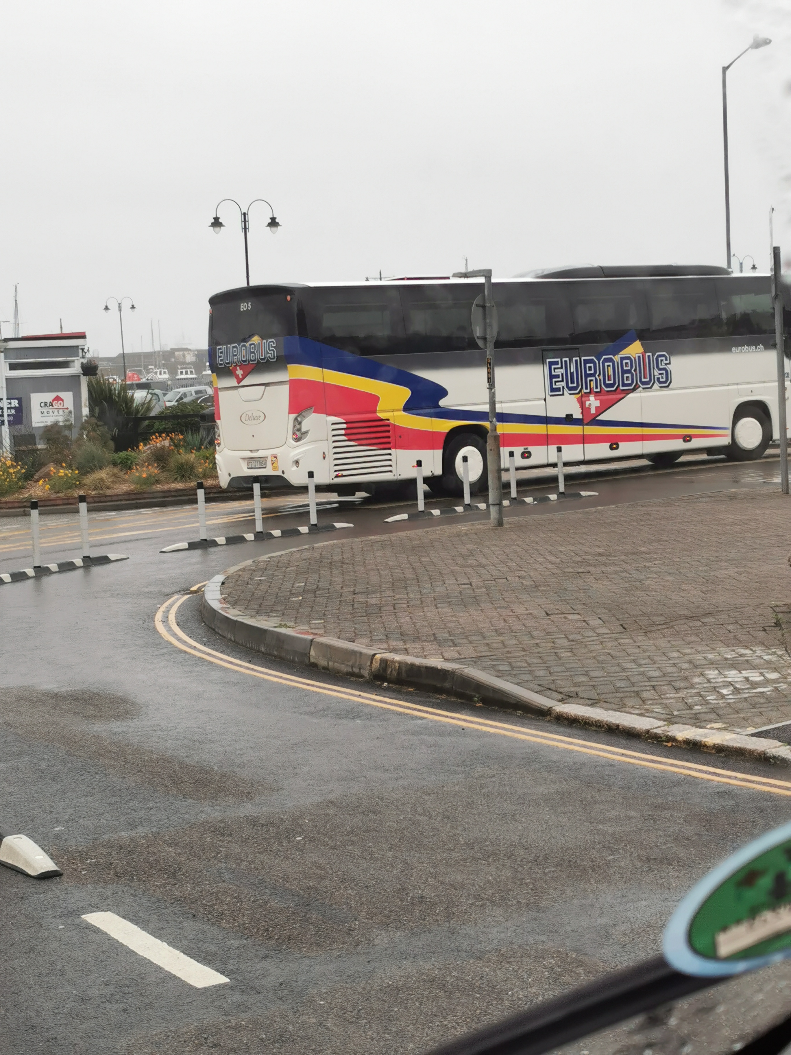 in Penzance , ha, ein Schweizer Bus!