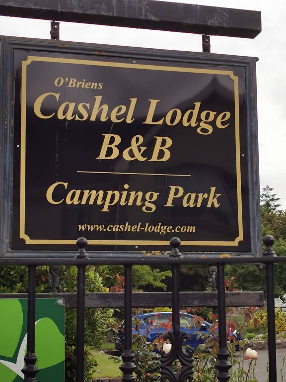 hier übernachten wir in Cashel
