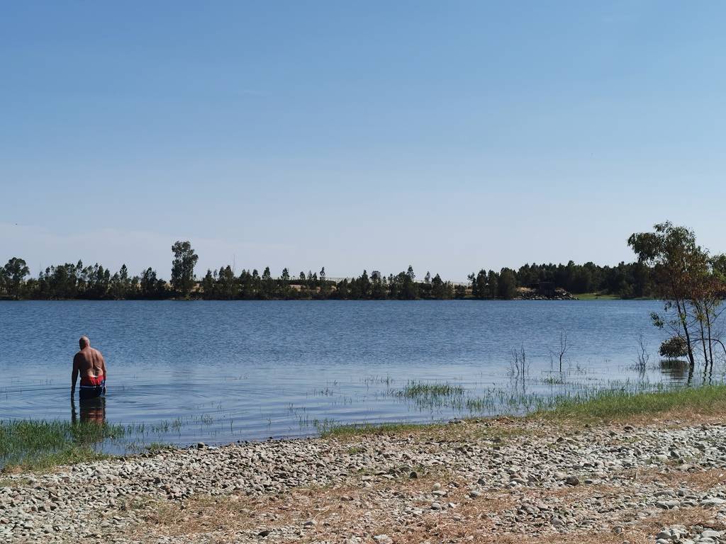 Bad im Rio Guadiana