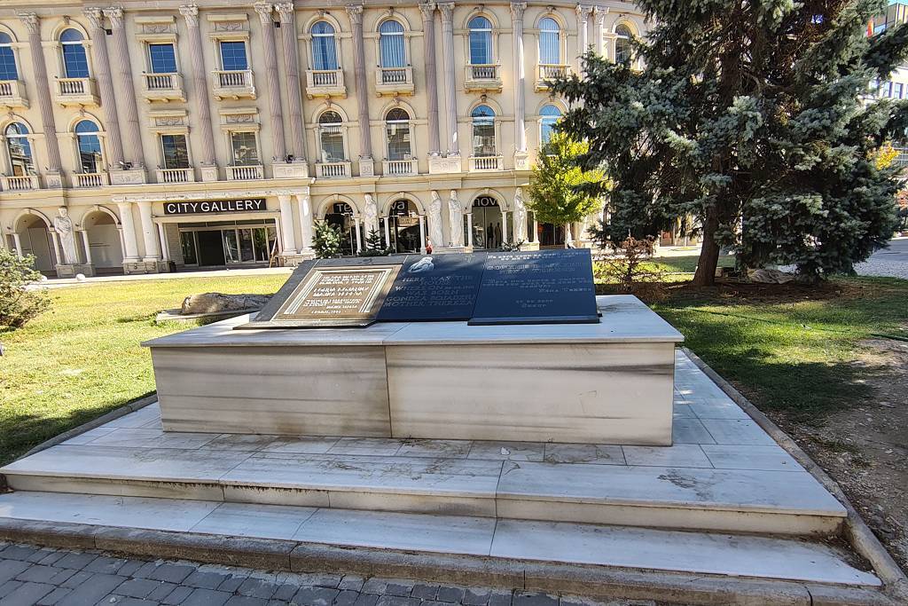 hier, in Skopje, wurde Mutter Theresa geboren