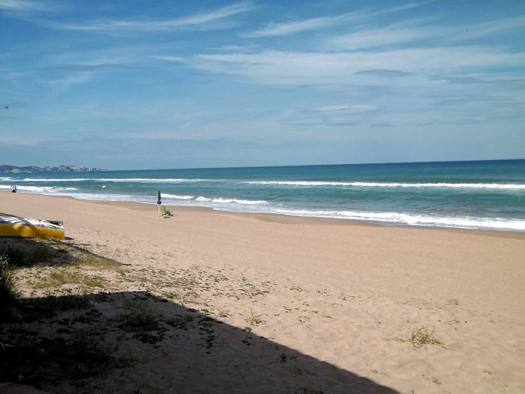 am Strand von Tavernes de la Valldigna