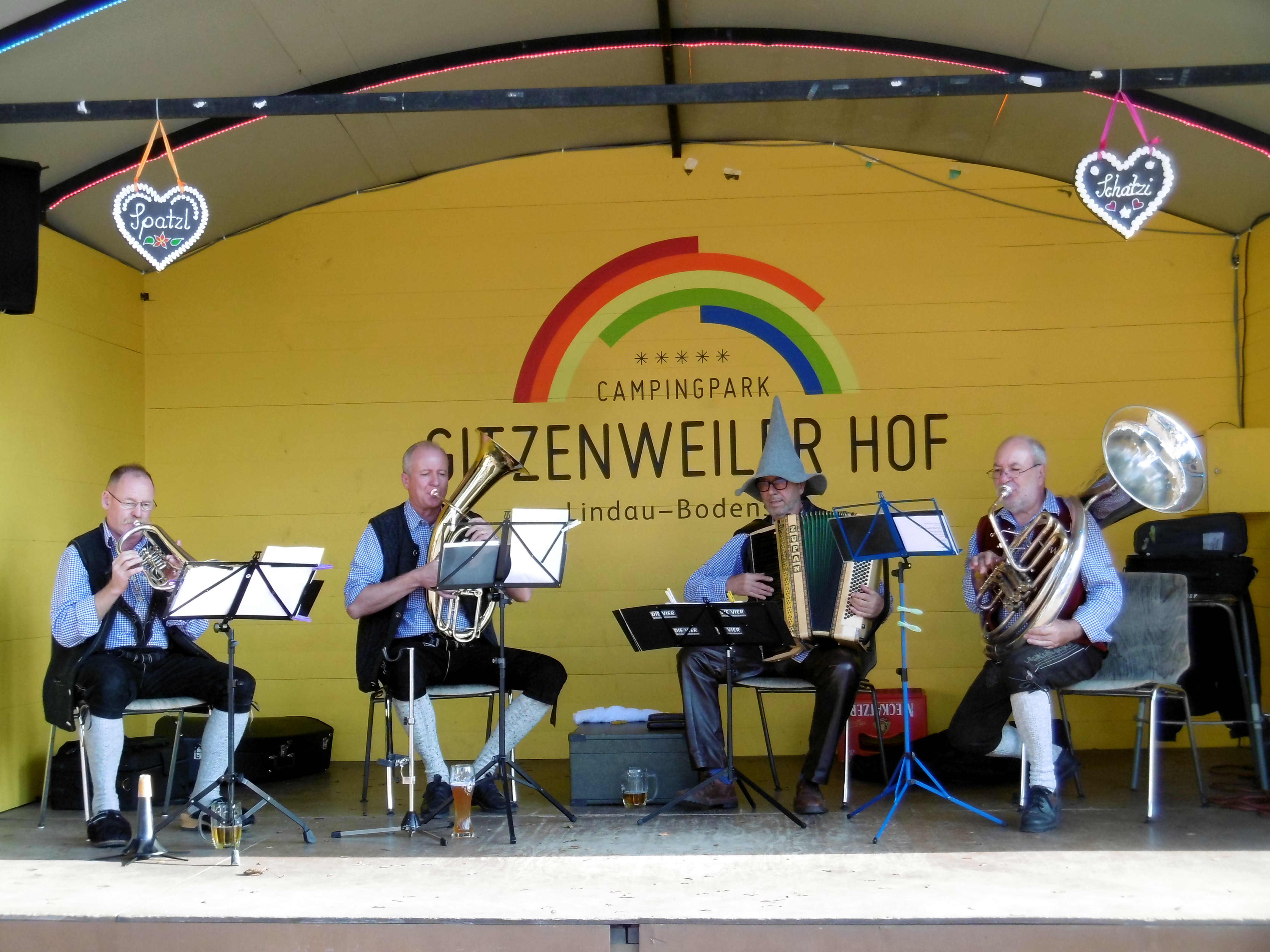 Oktoberfest beim Camping