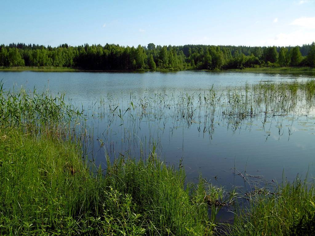 wir afhren quer durch Finnland