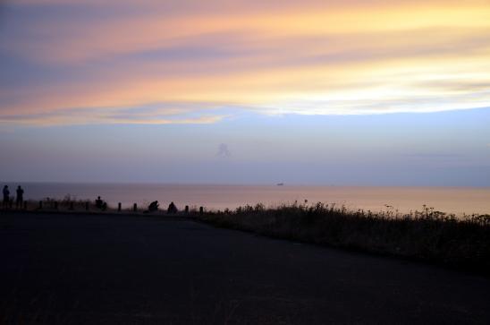 am Abend in Octoville-sur-Mer