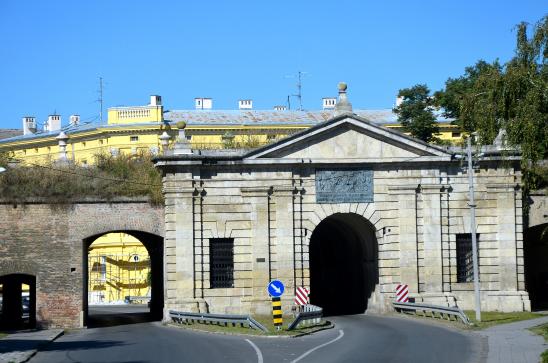 in Novi Sad an der Donau