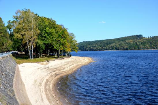 am Lac de Vassivière