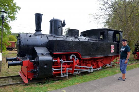 in Reșita , beim Lokomotivenmuseum