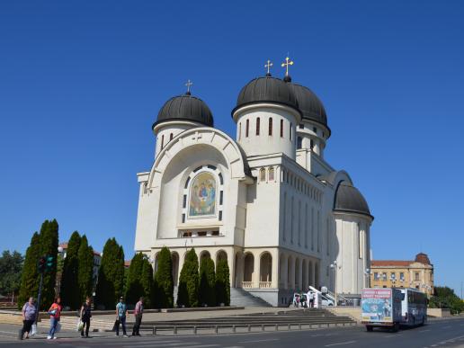 die Orthodoxe Kathedrale in Arad
