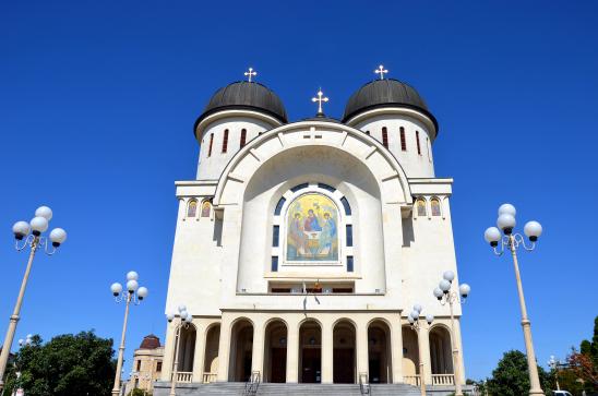 die Orthodoxe Kathedrale in Arad