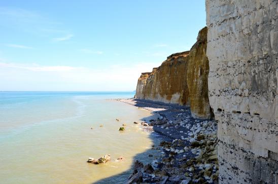 die Klippen von Sotteville-sur-Mer