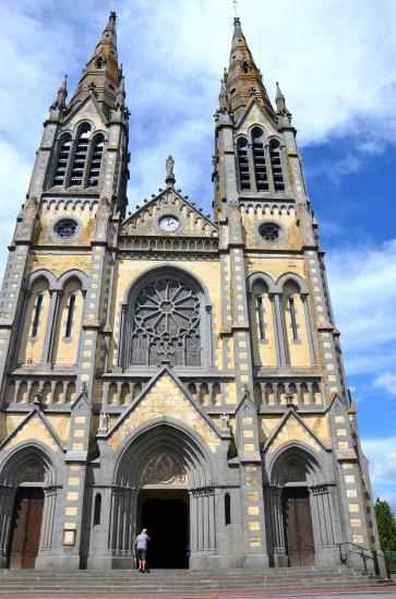 die Kathedrale von Vimoutiers