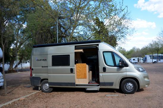 auf dem Campingplatz in Córdoba