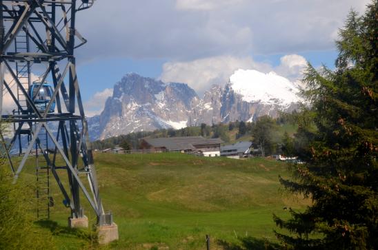auf der Seiser Alm, auf 1825 m ü.M.