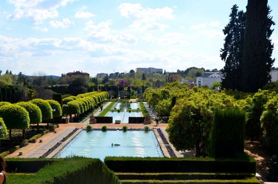 im Alcázar de los Reyes Cristianos