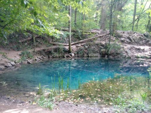 kleinen, blauen See