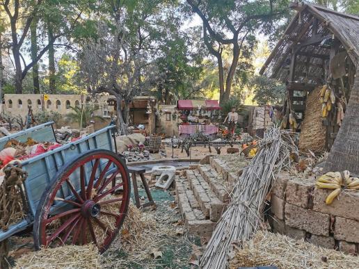 die Weihnachtskrippe in Xàtiva