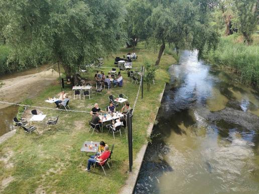 im Restaurant bei der alten Mühle