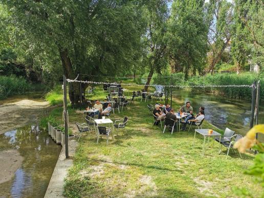 im Restaurant bei der alten Mühle