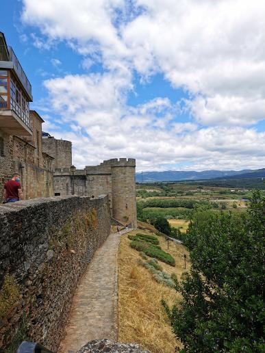 beim Castillo de Puebla de Sanabria