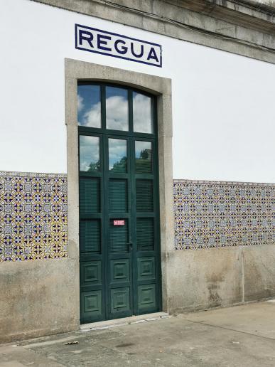 am Bahnhof von Peso da Régua