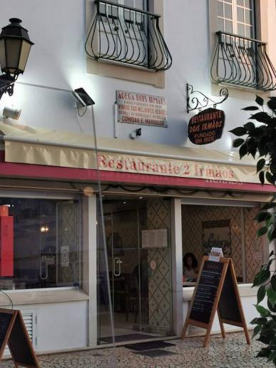 in Faro, hier essen wir zu Abend