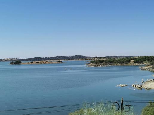 in Mourão, wieder am Alqueva-Stausee