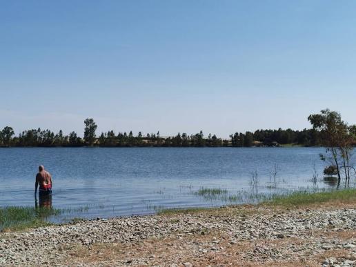 Bad im Rio Guadiana