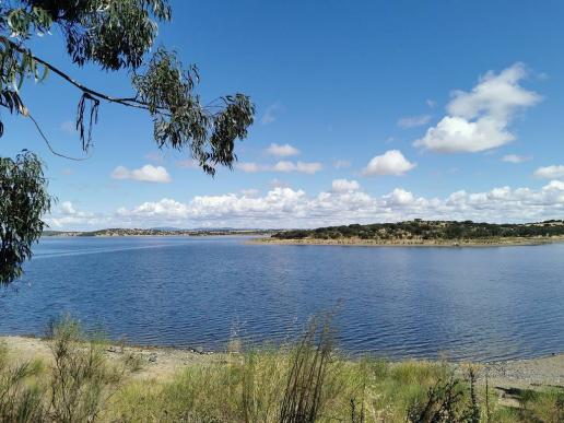 am „Albufeira (Stausee) do Caia“