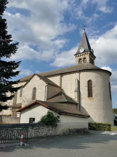 in St.Just de Claix, bei dieser Kirche übernachten wir