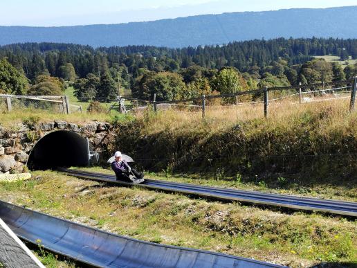 die Sommerrodelbahn