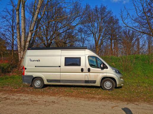 Schlafplatz bei Crotta d‘Adda