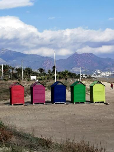 am Strand von Castellón