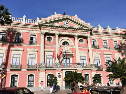 Das Rathaus von Murcia