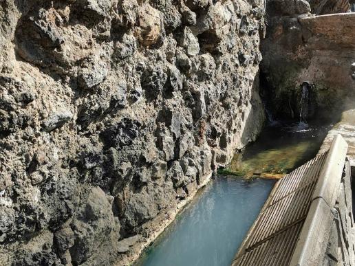 in der Oase Baños de Sierra Alhamilla». (467m.ü.M) 