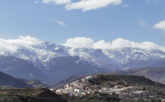 Blick zur Sierra Nevada