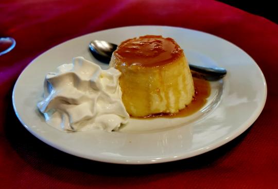 das Dessert, Flan